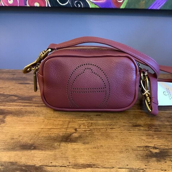 NWT 💕 Etienne Aigner Stella Mini Camera Leather Crossbody 💝💯🙌 - Picture 1 of 13